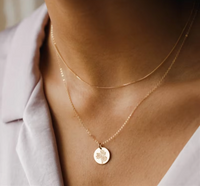 Dazzle Dime® 14K Gold Filled Liquid Chain Necklace | Tarnish Resistant Dainty Choker for Women