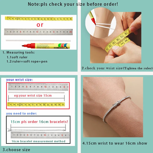 Dazzle Dime 18K Gold Plated Moissanite Tennis Bracelet for 3/4/5Mm Hallmarked Classic S925 Sterling Silver with GRA Certification