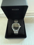 Seiko Limited Edition Men’s Automatic Watch – Stainless Steel, Multifunction Calendar, Mechanical Movement, Casual Luxury Style