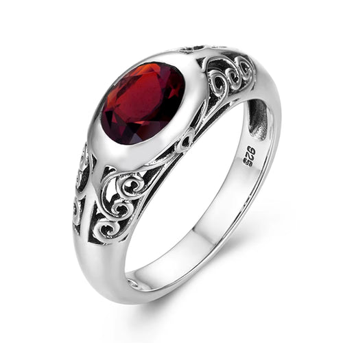 Dazzle Dime® Retro 925 Sterling Silver Peridot Ring for Women | VVS Clarity Oval Gemstone Jewelry