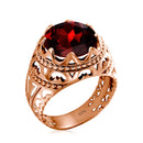 Dazzle Dime® Vintage 925 Sterling Silver Mystic Topaz Ring for Men | Unique Colorful Gemstone Jewelry