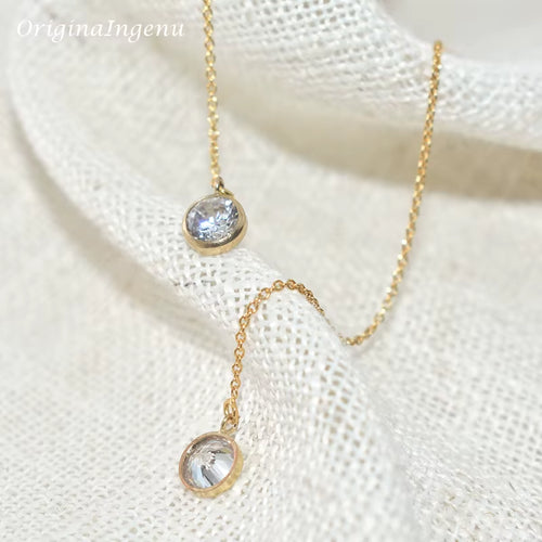 14K Gold Filled Zircon Earrings Drop Earrings Handmade Threader Earrings Boho Oorbellen Brinco Vintage Jewelry Women Earrings