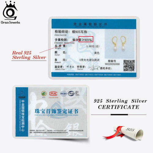 14K Gold-Plated 925 Sterling Silver Baroque Pearl Drop Earrings | Handpicked Natural Freshwater Pearl Dangle Jewelry for Women