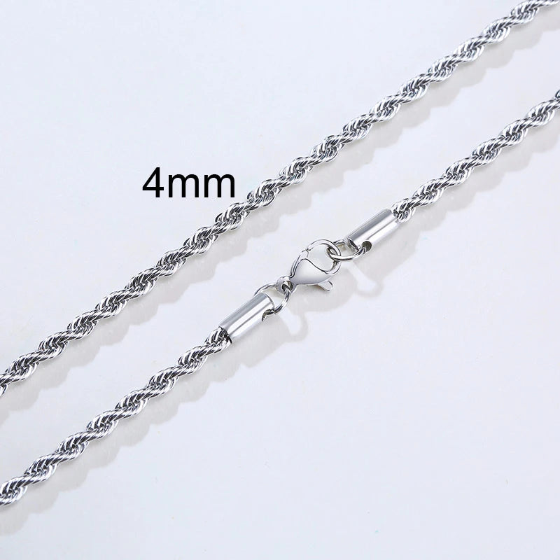 Silver / 4Mm / 26 Inch Or 66Cm