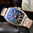 Franck Muller Geneva Men's Chronograph Watch – Luxury Multifunction Business & Sports Timepiece