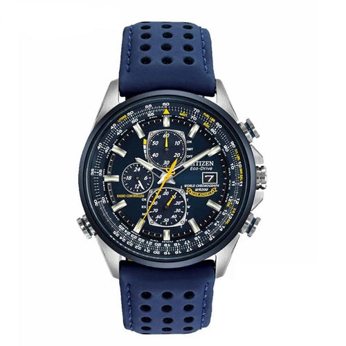 Blue Angel I Generation Men's Quartz Watch with Radio Nightlight & Kinetic Energy