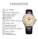 Men’s Automatic Mechanical Orient® Watch – Original Japanese Movement, Waterproof, Retro Luxury Timepiece