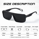 Classic Square Polarized Sunglasses – Stylish & Functional Sports Sunglasses for Men & Women