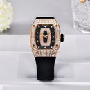 Reloj Mujer Diamond Watch for Women Luxury Silver Rose Gold Quartz Wrist Watch Relogio Feminino