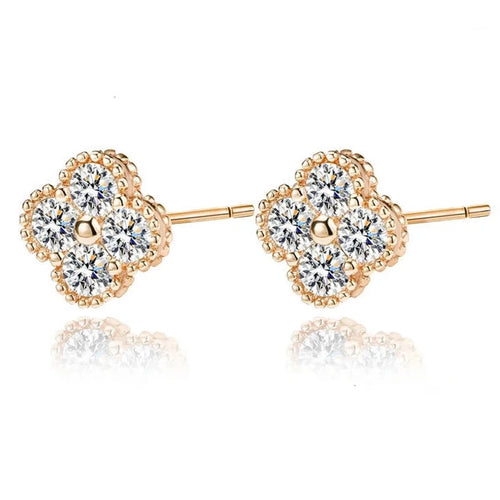 Dazzle Dime D Color 2.4CT (25 Sterling Moissanite Bracelets Lucky Bangles Wedding Birthday Party Clover Gifts Jewelry