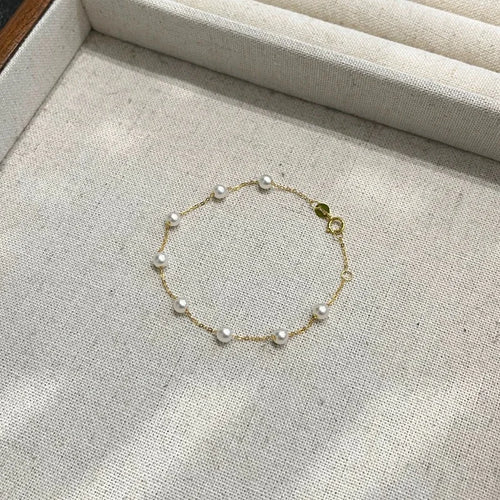 Dazzle Dime® 18K Gold & Natural Pearl Bracelet | Sky Star Collection