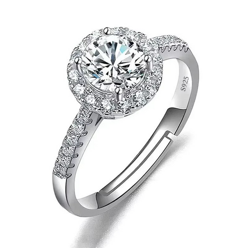 Dazzle Dime® Fine Jewelry Collection with 1CT Lab-Grown Diamonds in 925 Sterling Silver – White Gold Clad DAZZLE DIME®