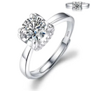 Dazzle Dime® Fine Jewelry Collection with 1CT Lab-Grown Diamonds in 925 Sterling Silver – White Gold Clad DAZZLE DIME®