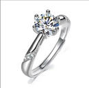 Dazzle Dime® Fine Jewelry Collection with 1CT Lab-Grown Diamonds in 925 Sterling Silver – White Gold Clad DAZZLE DIME®