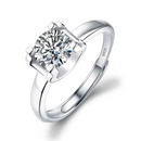 Dazzle Dime® Fine Jewelry Collection with 1CT Lab-Grown Diamonds in 925 Sterling Silver – White Gold Clad DAZZLE DIME®