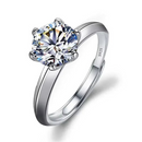 Dazzle Dime® Fine Jewelry Collection with 1CT Lab-Grown Diamonds in 925 Sterling Silver – White Gold Clad DAZZLE DIME®