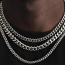 Cuban Link Necklace - Gold-Plated Punk Necklace