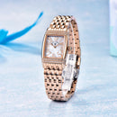 PAGANI Design 22mm Square Women’s Quartz Watch – Sapphire Glass, Stainless Steel, 50M Waterproof