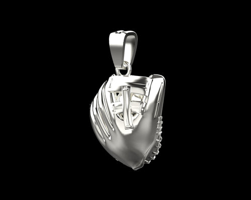 Dazzle Dime Baseball Glove and Ball Pendant A Tribute to the Great American Pastime - Dazzle Dime