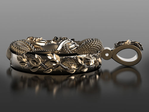 Dazzle Dime Eve and the Serpent Pendant  A Symbol of Temptation and Empowerment - Dazzle Dime