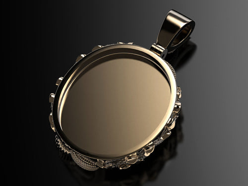 Dazzle Dime Eve and the Serpent Pendant  A Symbol of Temptation and Empowerment - Dazzle Dime