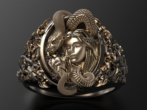 Dazzle Dime Eve and the Serpent Ring A Symbol of Temptation and Empowerment - Dazzle Dime