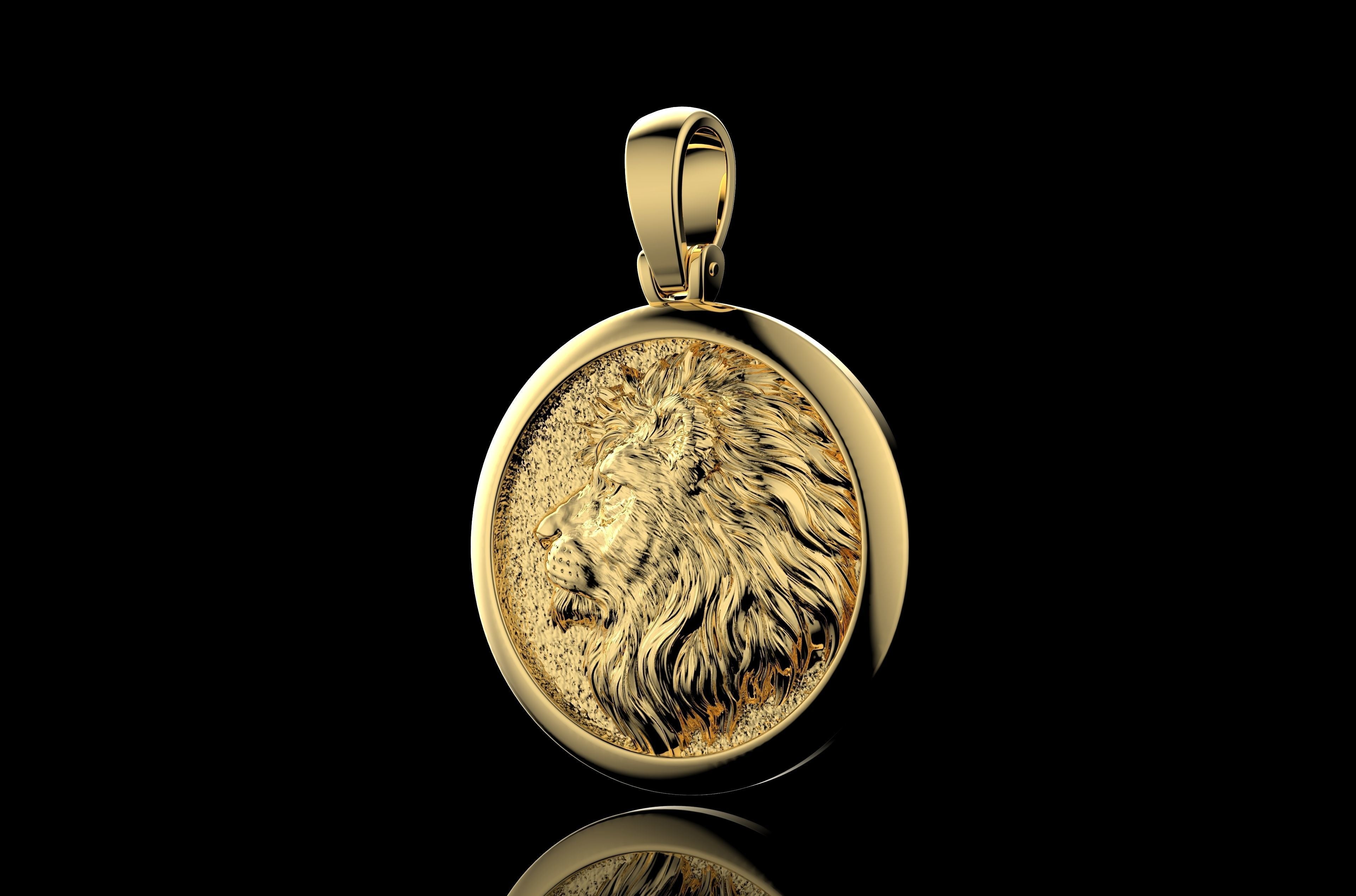 Dazzle Dime Lion's Pride Pendant with Chain DAZZLE DIME®