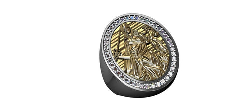 Lady of Justice Ring
