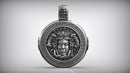 Medusa Gorgona Head Greek Antique Mythology Pendant DAZZLE DIME®