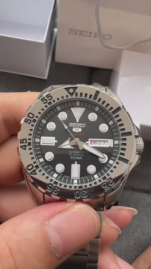 Men's Sports Automatic Mechanical Watch 100M MADE in JAPAN Men's Watch