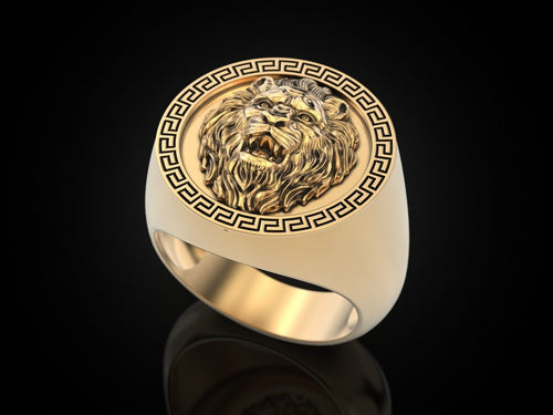 Dazzle Dime Lion Signet Ring DAZZLE DIME™