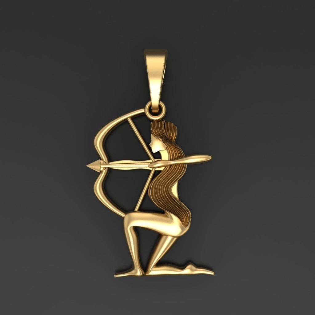 Sagittarius Zodiac Pendant