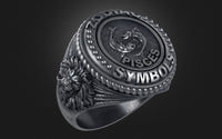 Dazzle Dime® Pisces Zodiac Ring – Exquisite 925 Sterling Silver with 18K White & Yellow Gold Accents DAZZLE DIME®