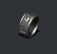  Sagittarius Zodiac Ring