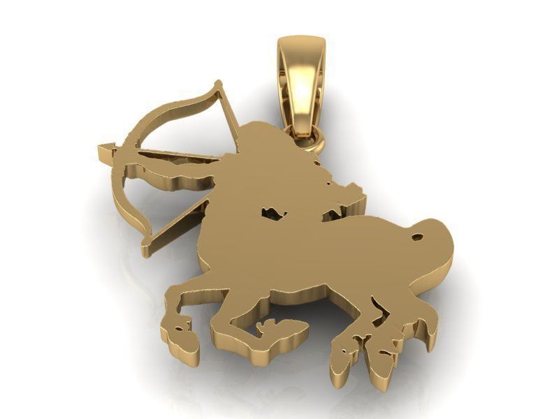 Sagittarius Zodiac Pendant